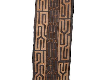 Textile - Cloth - Shoowa-Kuba - DR Congo 260 cm