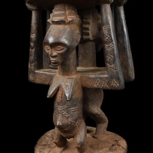 Taburete - Madera - Hemba - República Democrática del Congo