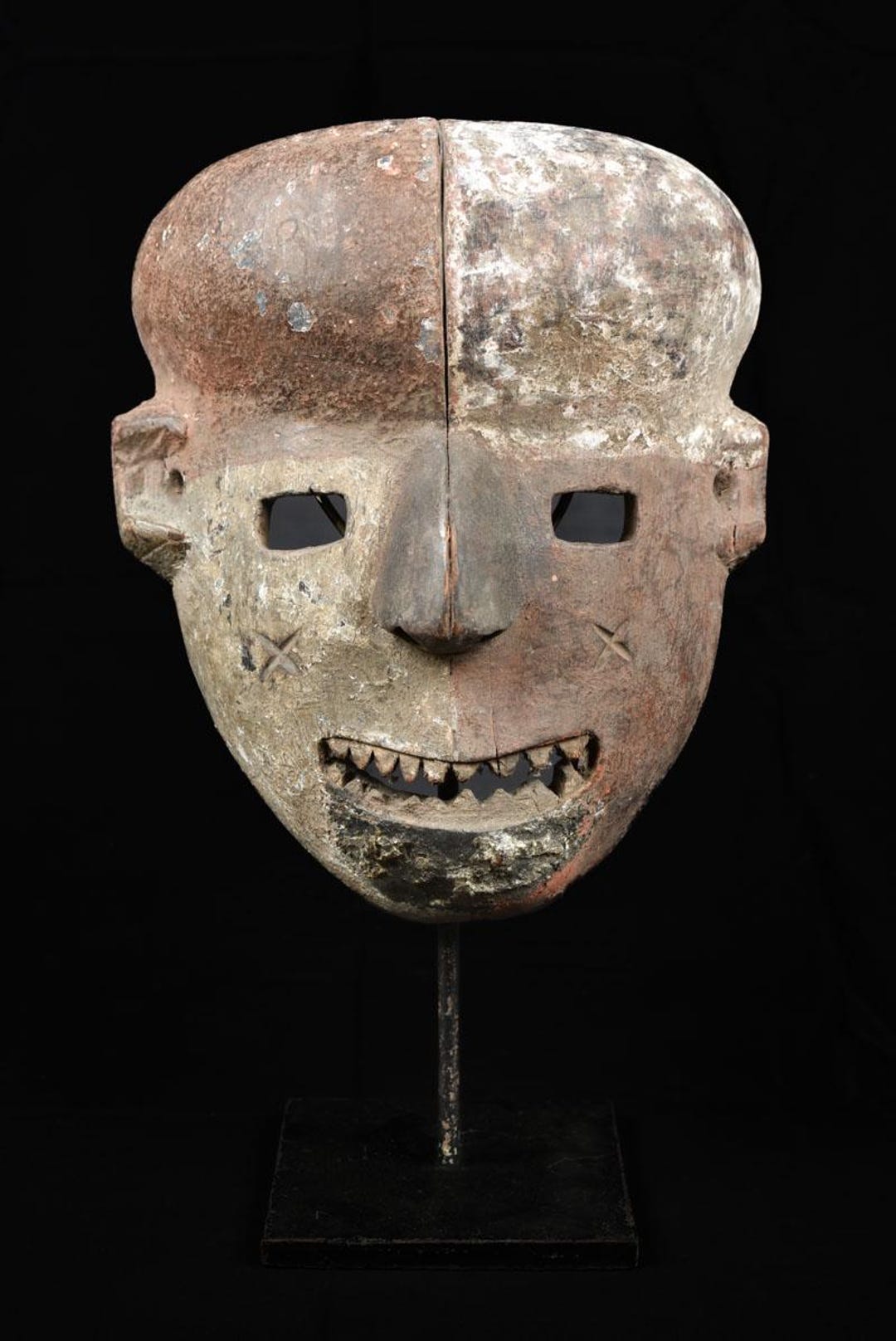 Mbangu Distorted Mask - Wood - Pende - Congo - Etsy