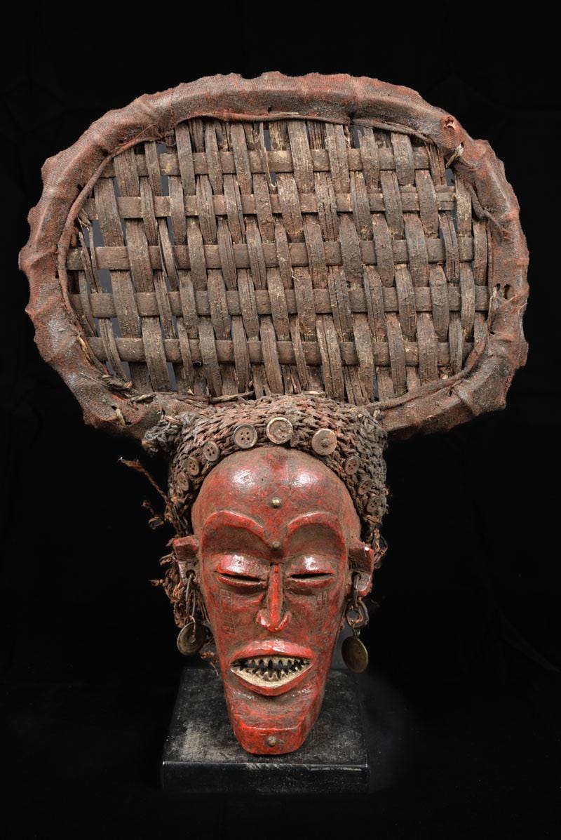 Chihongo Mask - Wood - Chokwe - DR Congo - Etsy