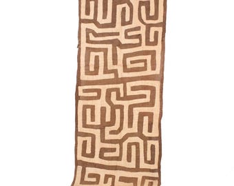 Textile - Cloth - Shoowa-Kuba - DR Congo 340 cm