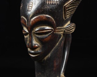 Copa antropomórfica - Madera - Kuba - Congo