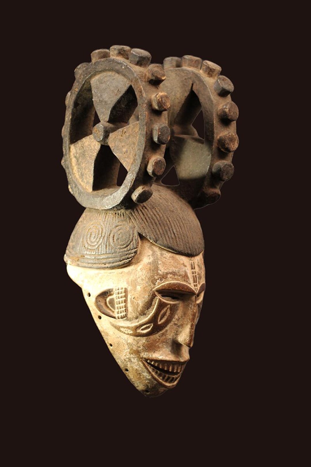 Mask - Wood - Agbogho Mmwo - Igbo / Ibo - Nigeria - Etsy