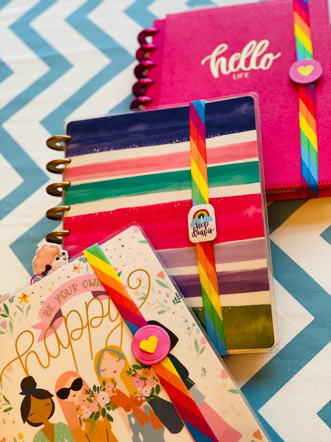 The Happy Planner Elastic Band Etsy