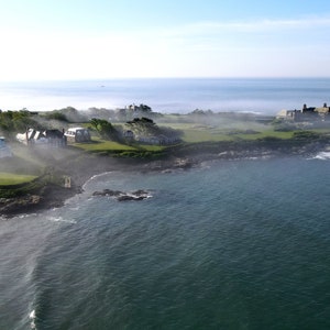 Lehnt Strand Newport, Rhode Island - Digitaldruck