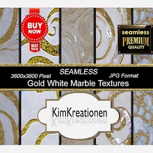 Gold Marble Digital Paper, seamless marble texture, white and gold marble backgrounds, liquid marble gold digital paper, luxury marble