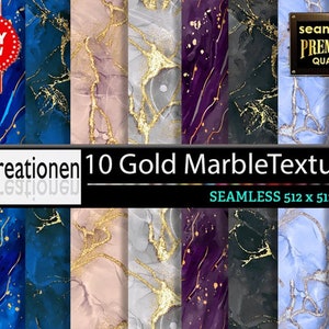 10 Gold Marble Textures download seamless Marble Marble paper seamless scrapbook texture