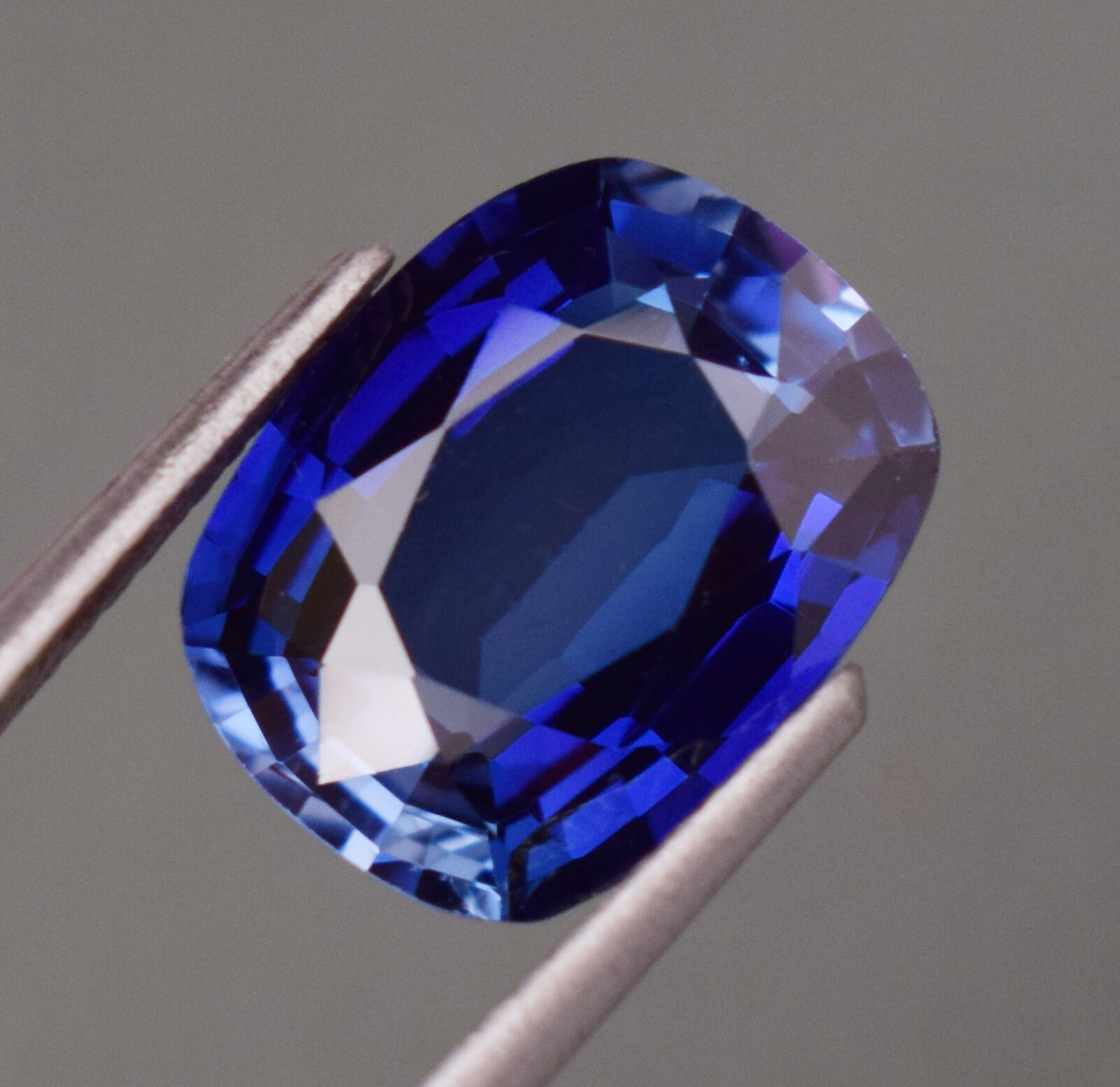 Saphir bleu naturel 6.40 Ct Flawless Loose Gem Stone Etsy