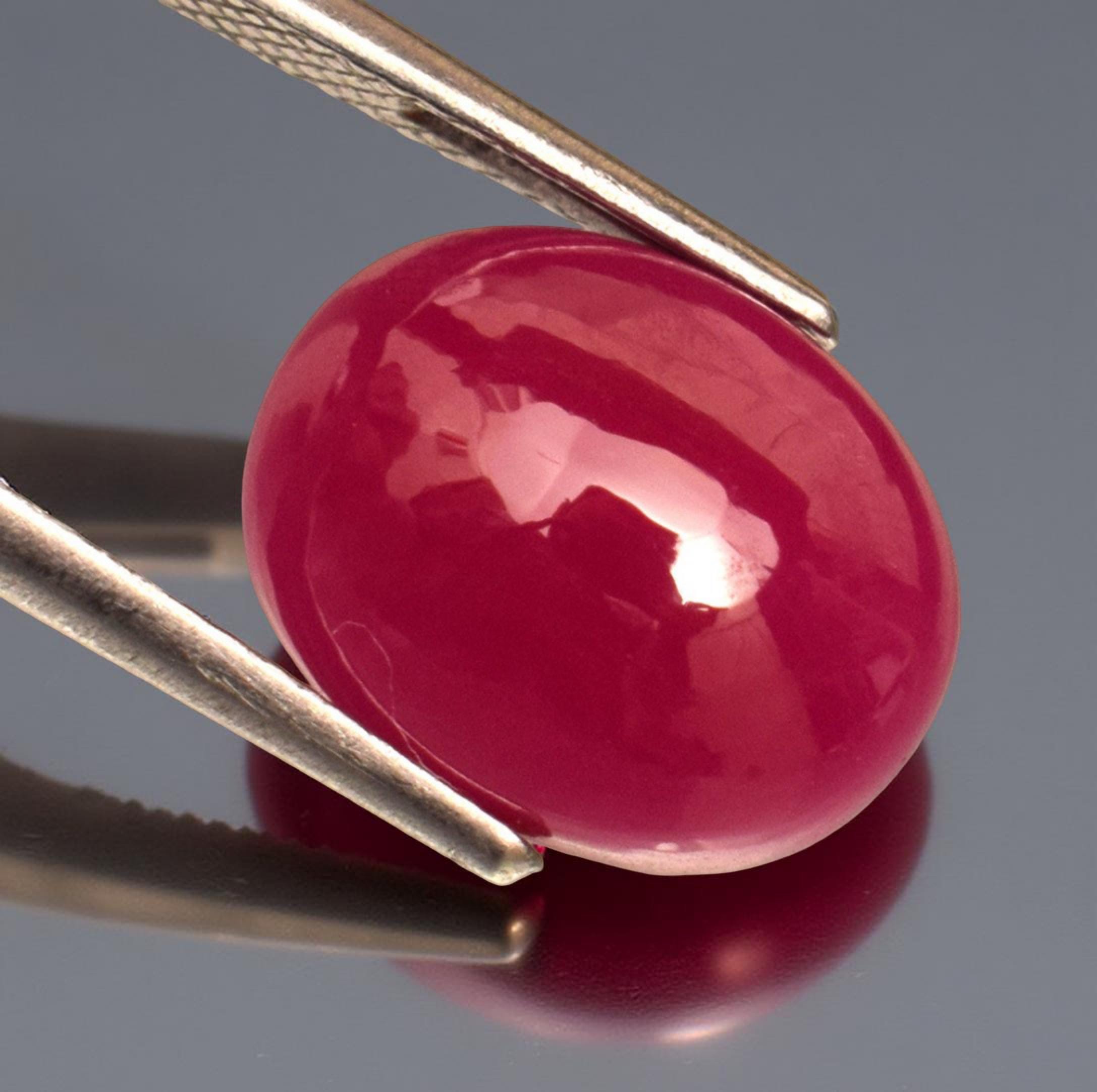 Natural Red Ruby Cabochon 9.40 Ct Oval Shape Cabochon for Ring Use