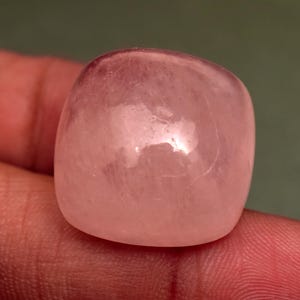 Natural Morganite Loose Gemstone Cabochon Huge 53.85 Ct Certified Gemstone For Jewelry Making