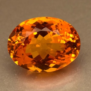 Natural Certified Golden Yellow Citrine 22.45 Ct Loose Gemstone