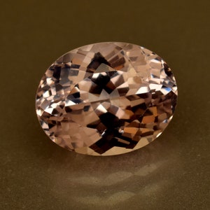 Natural Morganite 12 Ct Baby Pink Oval Cut Loose Gemstone Certified Gemstone [TREATED[