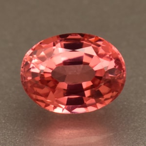 3.70 Ct Natural  Certified Padparadscha Orange Pink Sapphire Oval Cut Loose Gemstone For Ring Use
