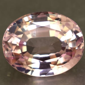Natural Morganite 8.85 Ct Baby Pink Oval Cut Loose Gemstone Certified Gemstone [TREATED[