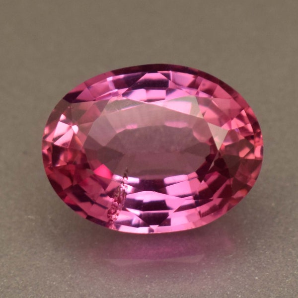 Pink Tourmaline Oval Cut 10.20 Ct Natural Loose Gemstone Certified Pink Tourmaline