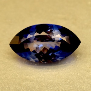 Natural Kashmir Blue Sapphire Gemstone 12.65 Ct Marquise Cut Certified Loose Gemstone