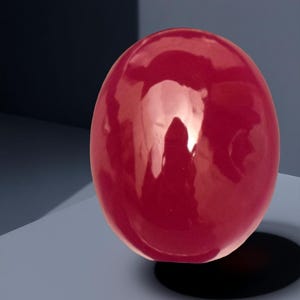 Natürliche rote Rubin Cabochon 9,35 Ct Oval Form Cabochon für Ring verwenden