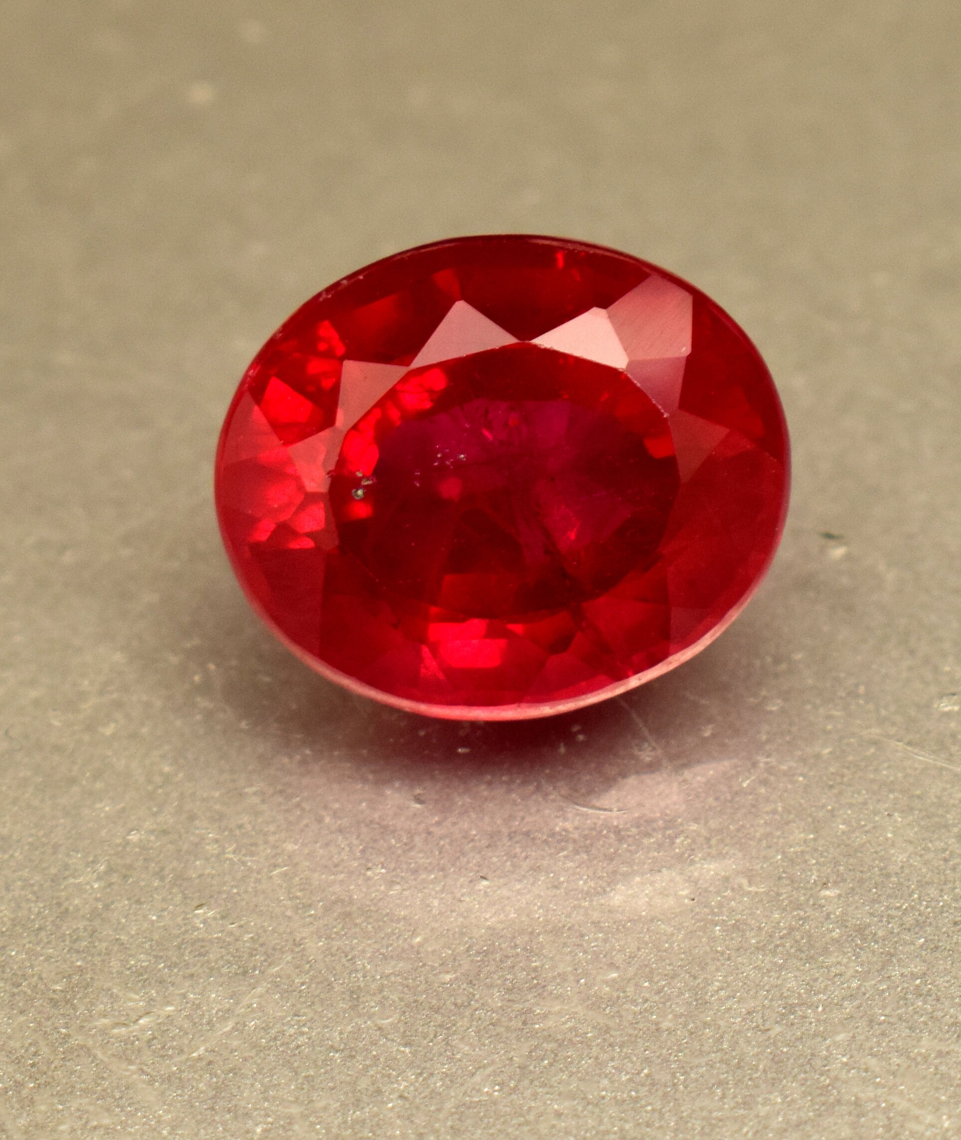 Natural Mozambique Red Ruby 8.25 Ct Certified Oval Cut Loose