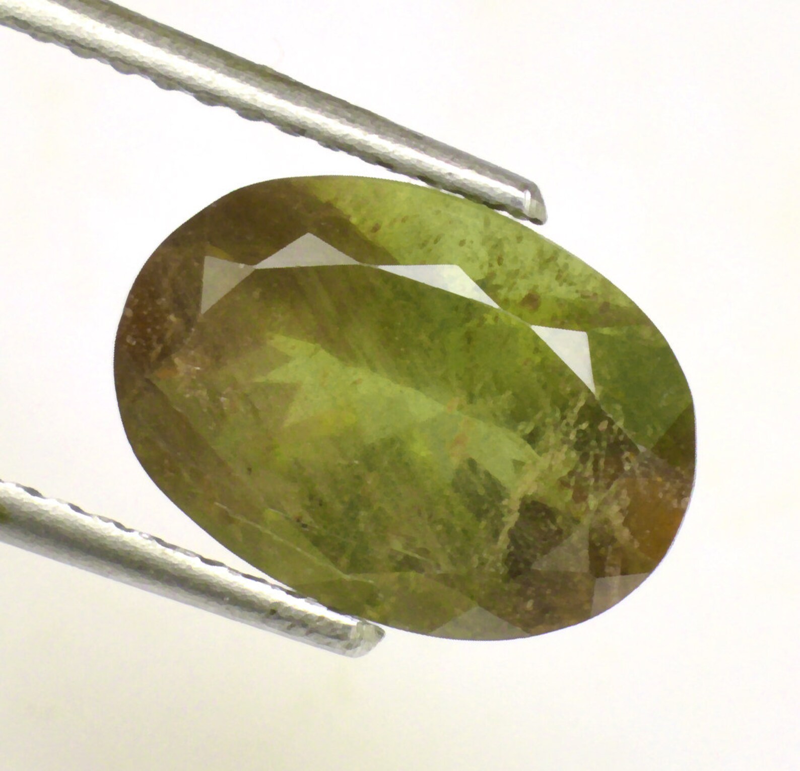 Rare Green Certified Andalusite 2.65 Ct Oval Cut Loose Gem Etsy
