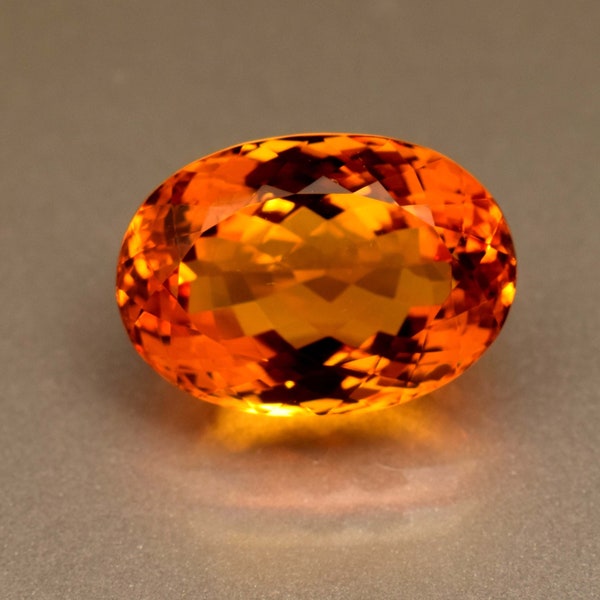 Citrine jaune dorée certifiée naturelle, 23,85 carats, pierre précieuse en vrac pour utilisation en pendentif, excellente taille de bijoux, pierre précieuse, quartz jaune