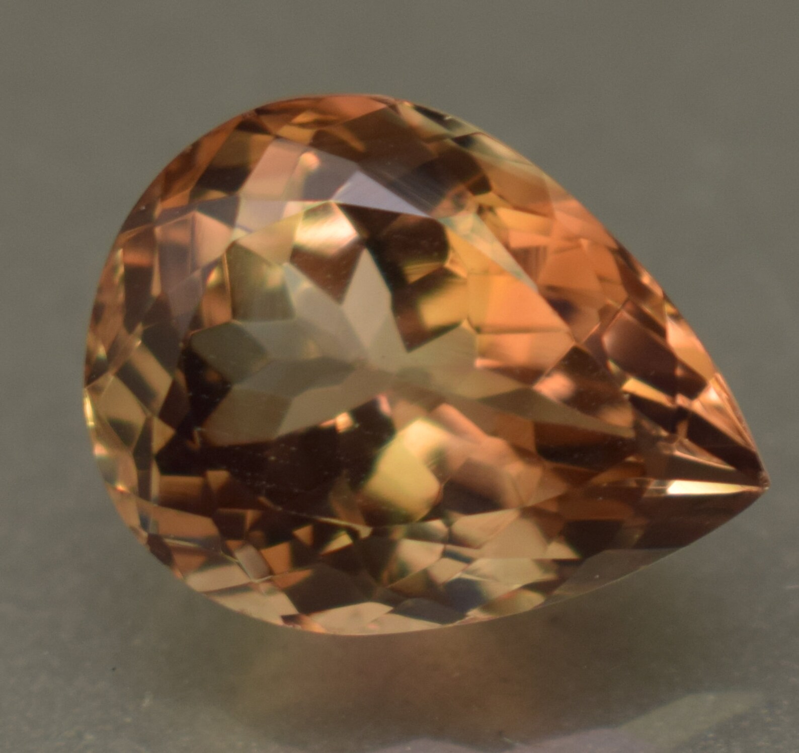 Precious Natural Imperial Topaz 6.45 Ct Flawless Pear Cut | Etsy