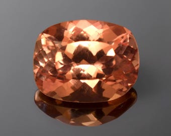Natural Padparadsch Sapphire 9.45 Ct Cushion Cut Loose Gemstone For Ring