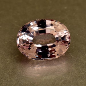 Natural Morganite 7.50 Ct Baby Pink Oval Cut Loose Gemstone Certified Gemstone [TREATED[