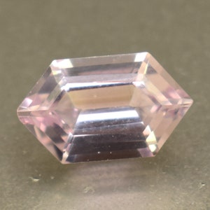 Natural Certified Baby Pink Morganite 3 Ct Fancy Cut Loose Gemstone Brazil For Jewelry Use Gem [Treated Gem]