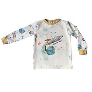 Ready to Ship Handmade Baby and Toddler Pullover Jumper Cosy Oatmeal Sweatshirt