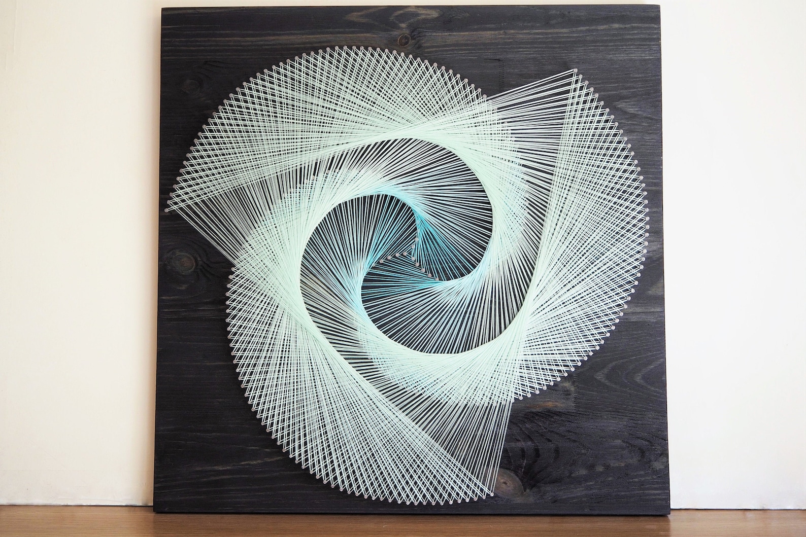 3D String Art Spiral Mandala Wall Hanging Feng Shui Room Etsy