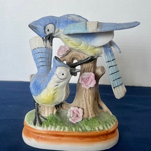Vintage Blue Jay Figurine