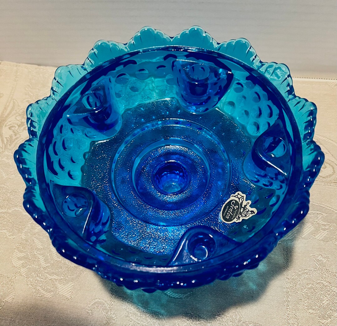 Fenton Candle Bowl. Etsy