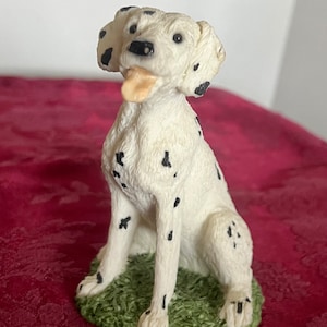 Vintage Dalmatiner Figur Stein-Tierchen