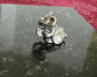 Vintage Mouse Figurine Pewter Miniature