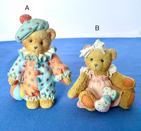 Enesco Cherished Teddies-dudley Just Clowning Around and Amy