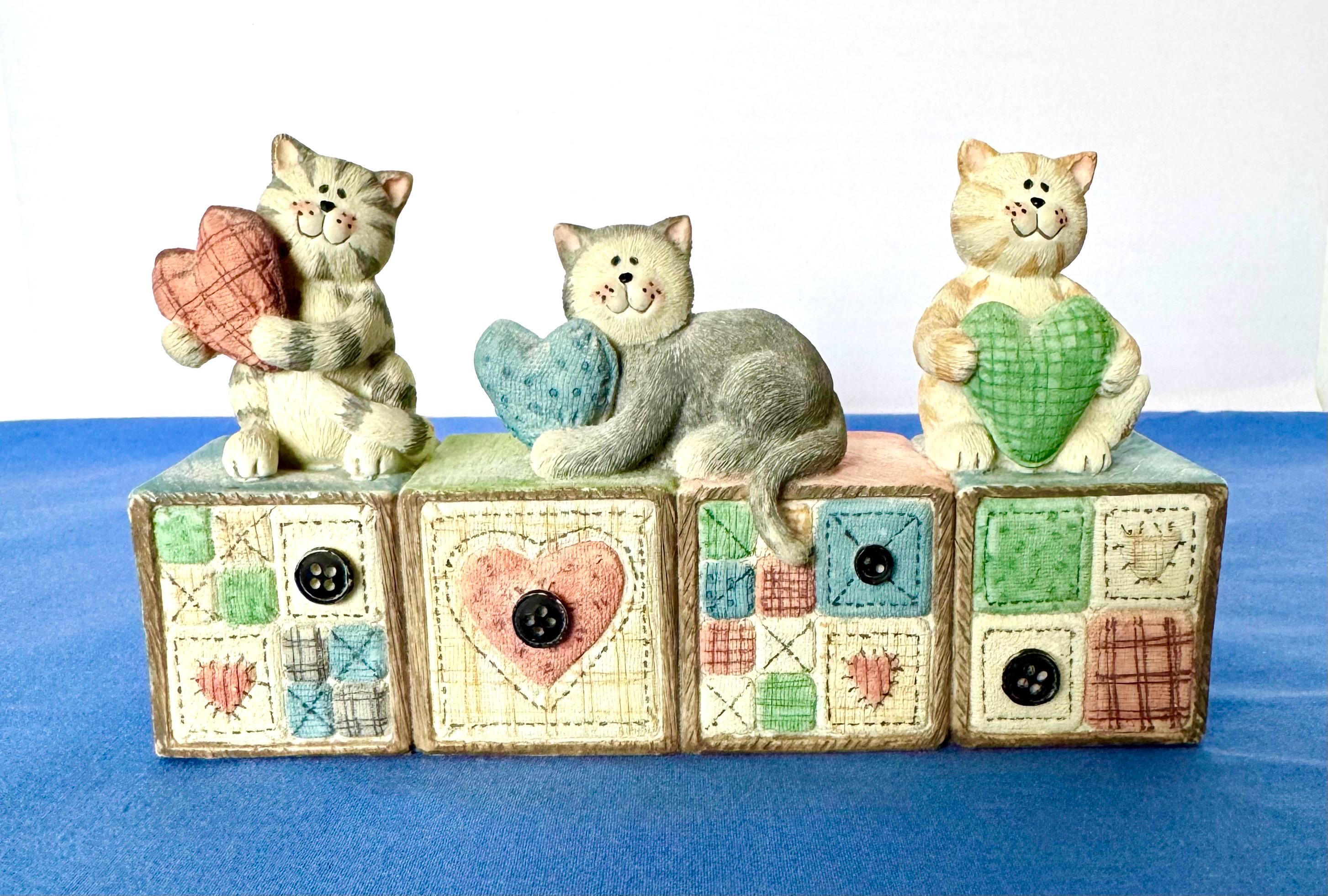 Vintage Cat Music Box San Francisco Music Company Ruth Ninneman  display picture 1