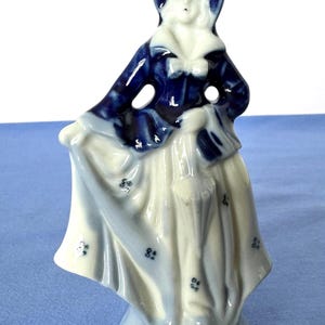 Vintage Lady Figurine Made in Occupied Japan 5.5”