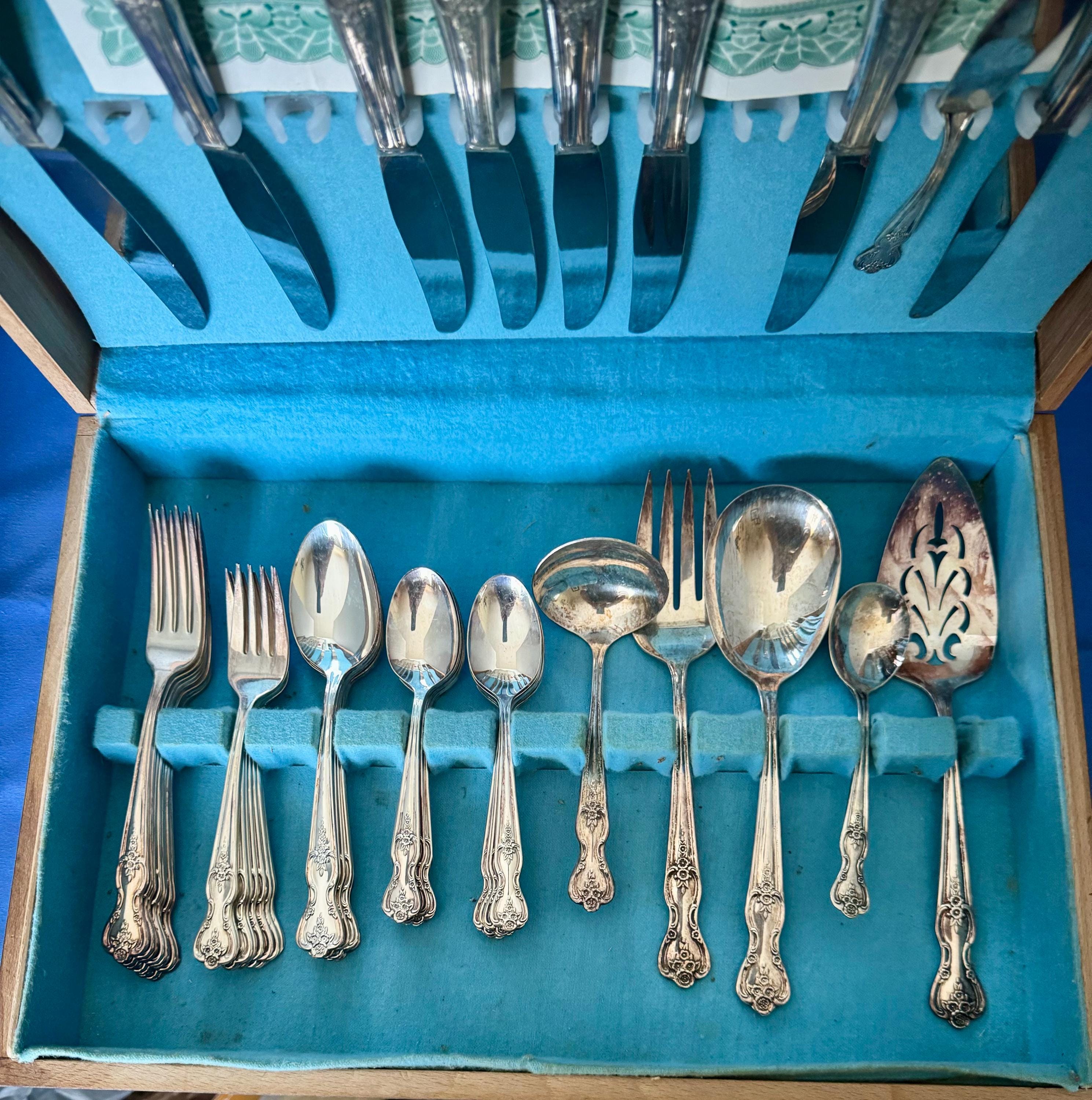 Vintage Silverware Wm Rogers Extra Plate Magnolia Pattern 1951 - Etsy