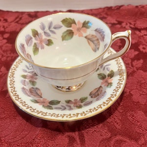 Vintage Teacup and Saucer Aynsley England