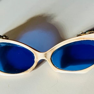 Sunglasses Antique Cobalt Blue No Arms