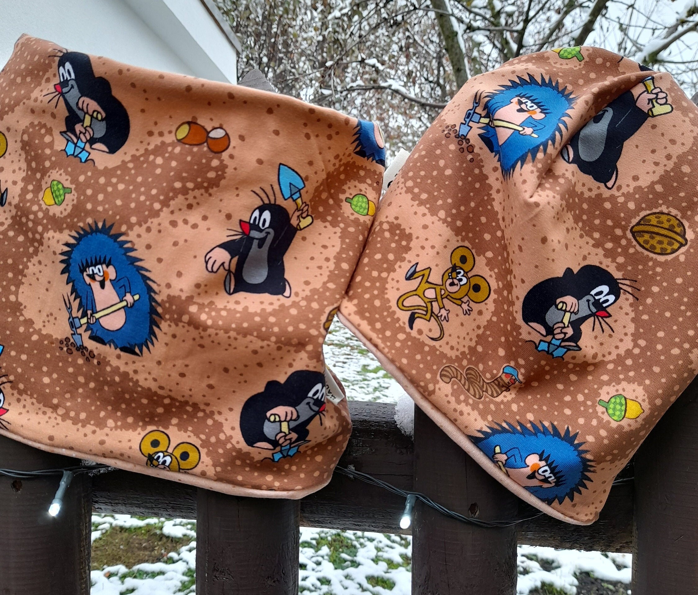 Stoff der kleine maulwurf