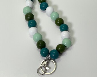 Mint Julep - Multicolor Beaded Lanyard