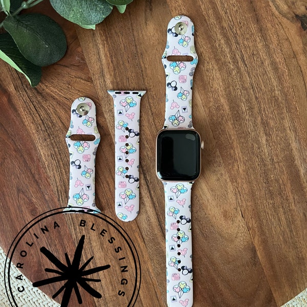 Apple Watch Band Women Mickey Etsy