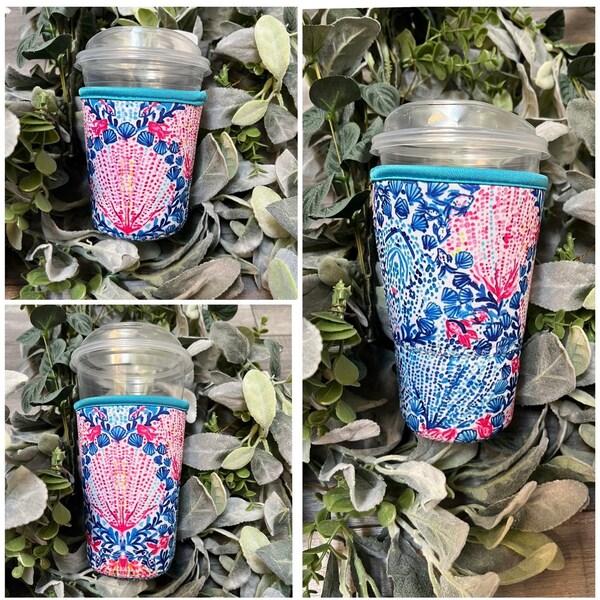 Iced Coffee Sleeve Etsy