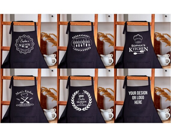 Personalized sale cooking apron