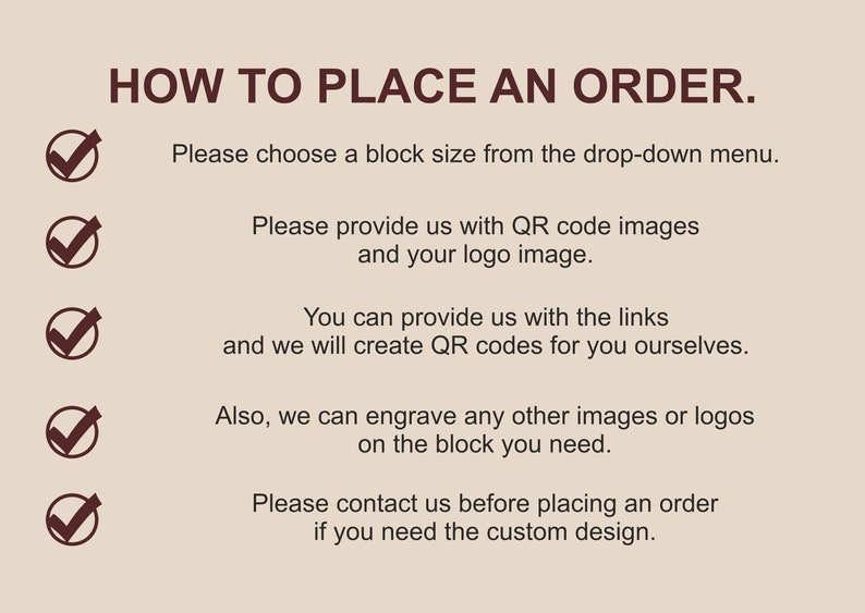 QR Code Cube, Wooden QR Code Block, Custom Logo Cube, Scan QR Menu for ...