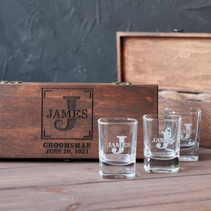 Wooden Gift Box, Personalized Groomsmen Proposal Box, Groomsman Gift Box, Best Man Proposal Gift Box, Groomsmen Gifts, Gift Box for Men