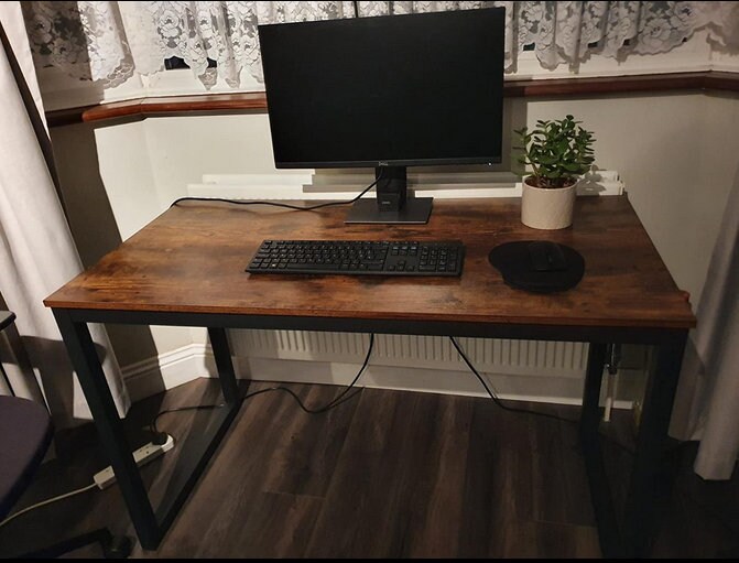Industrial Computer Desk Home Office Study Workstation Metal | Etsy
