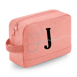 Toiletry bag/toiletry bag personalized, cosmetic bag with name, gift with name image 2