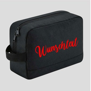 Kulturbeutel/Kulturtasche personalisiert, Kosmetiktasche mit Name, Geschenk mit Name Bild 6